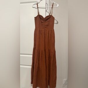 l*space Mallorca Maxi Dress in Brown Sugar